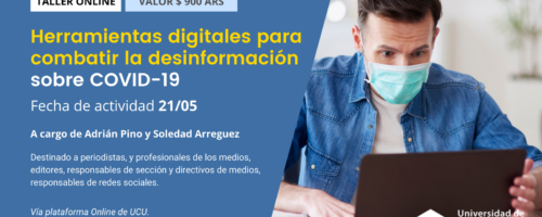Taller online sobre desinformación y COVID-19